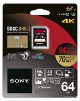 Sony SDXC Expert 64GB Class 10 UHS-I U3 SF64UX2